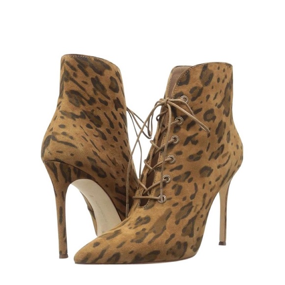 Pour La VictoireLeopard Cari Kid Suede Booties